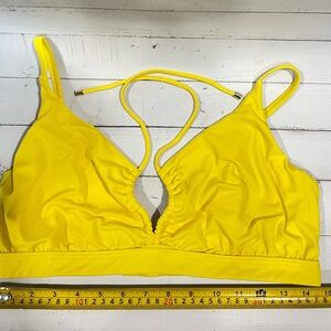 Yellow Triangle Bralette - Women's Intimates